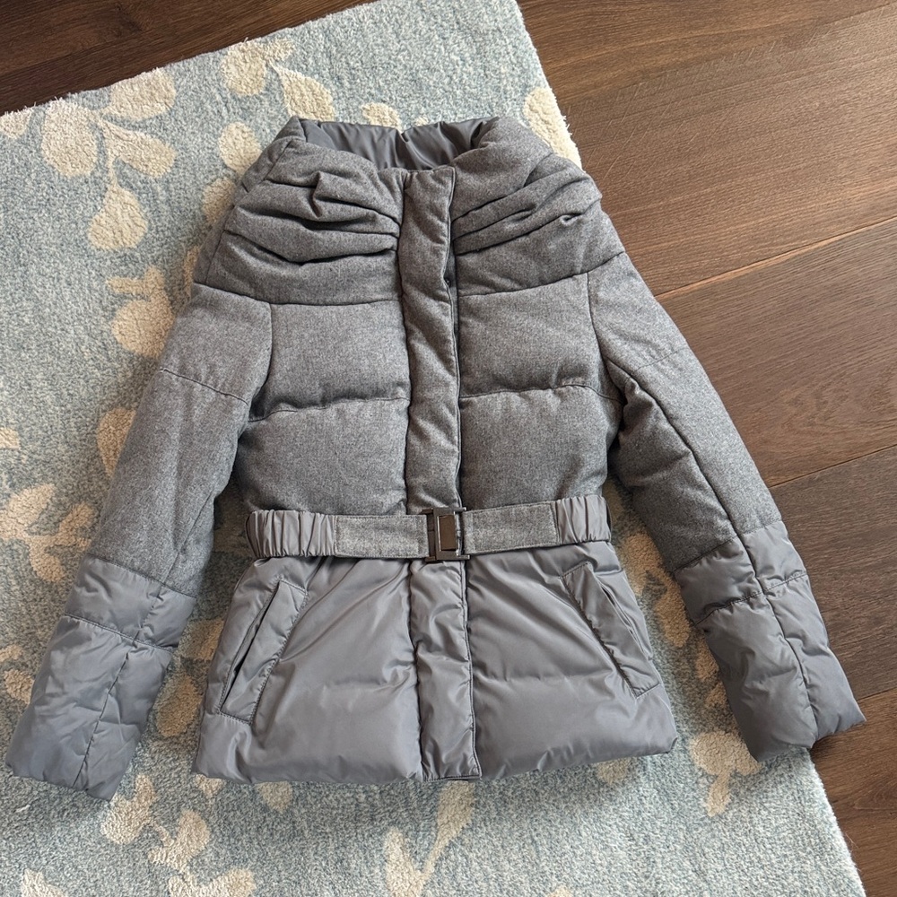 Gray Women's Puffer Jacket